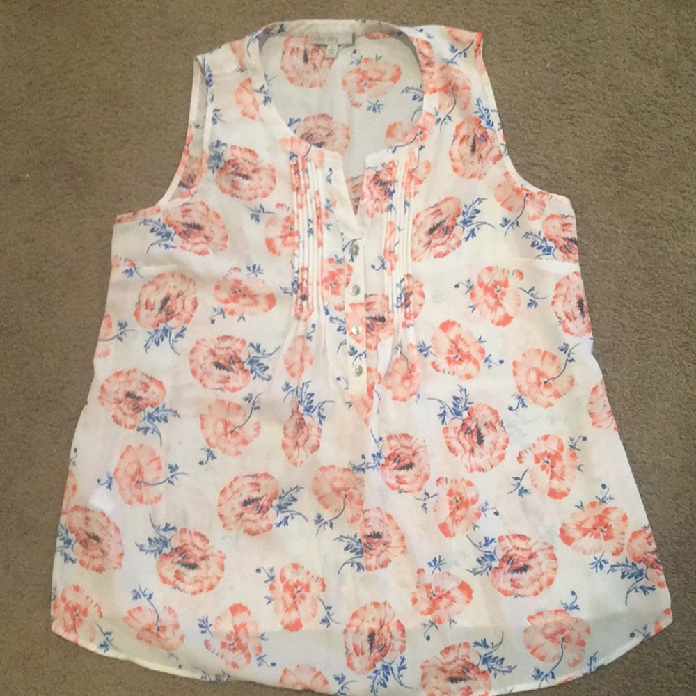 Pale Sky Maternity Blouse